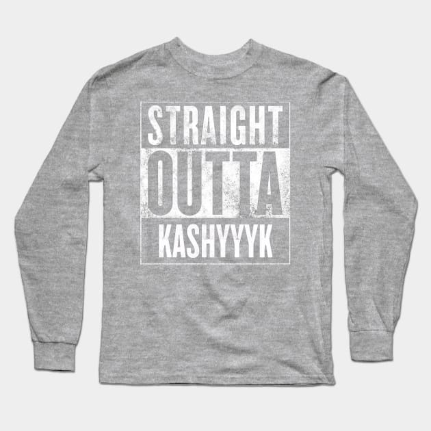 Straight Outta Kashyyyk Long Sleeve T-Shirt by finnyproductions